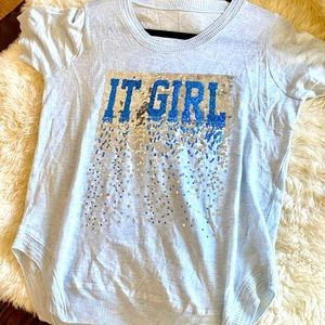 The IT GIRL sparking high low top